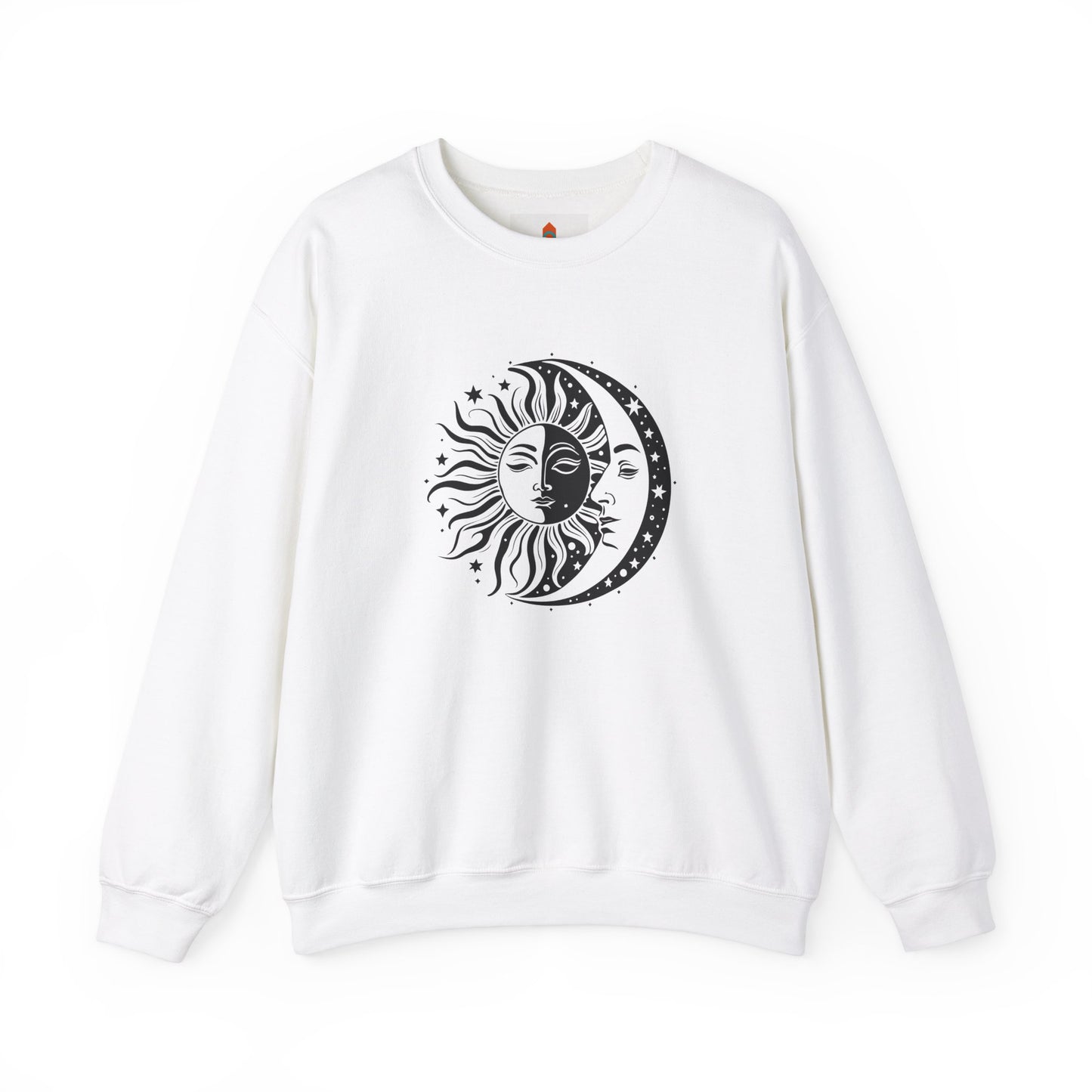 Moon and Sun Art Sweatshirt