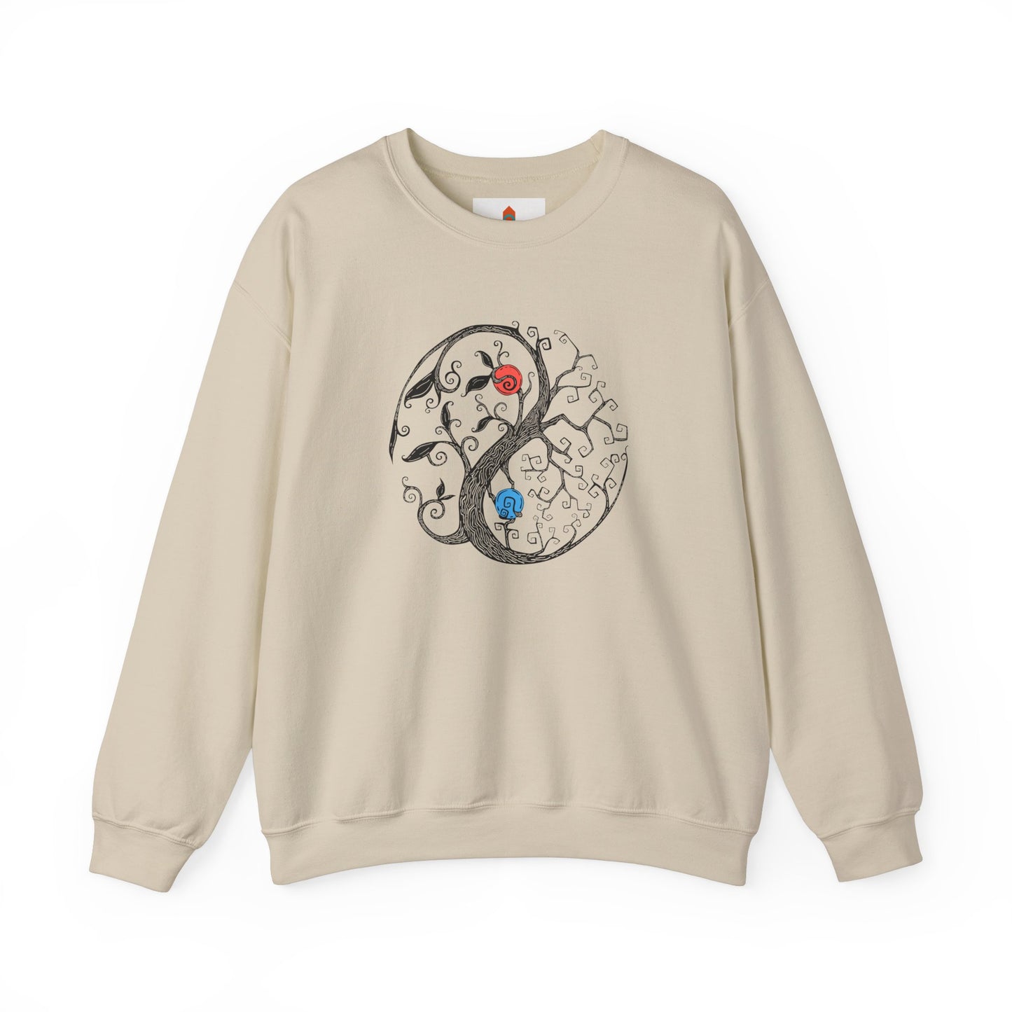 Tree of Life Yin Yang Sweatshirt