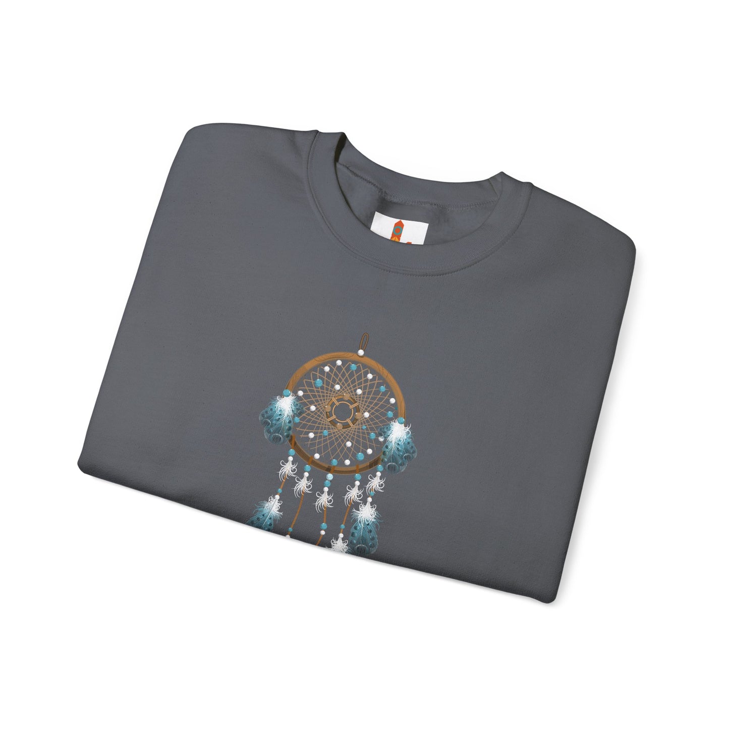 Blue and Brown Dream Catcher Sweatshirt