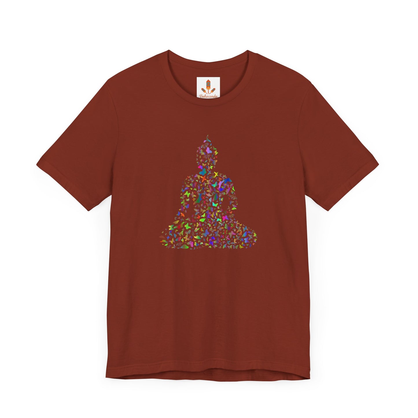 Colorful Buddha Design T-shirt