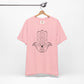 Hamsa Hand with Lotus Flower T-shirt