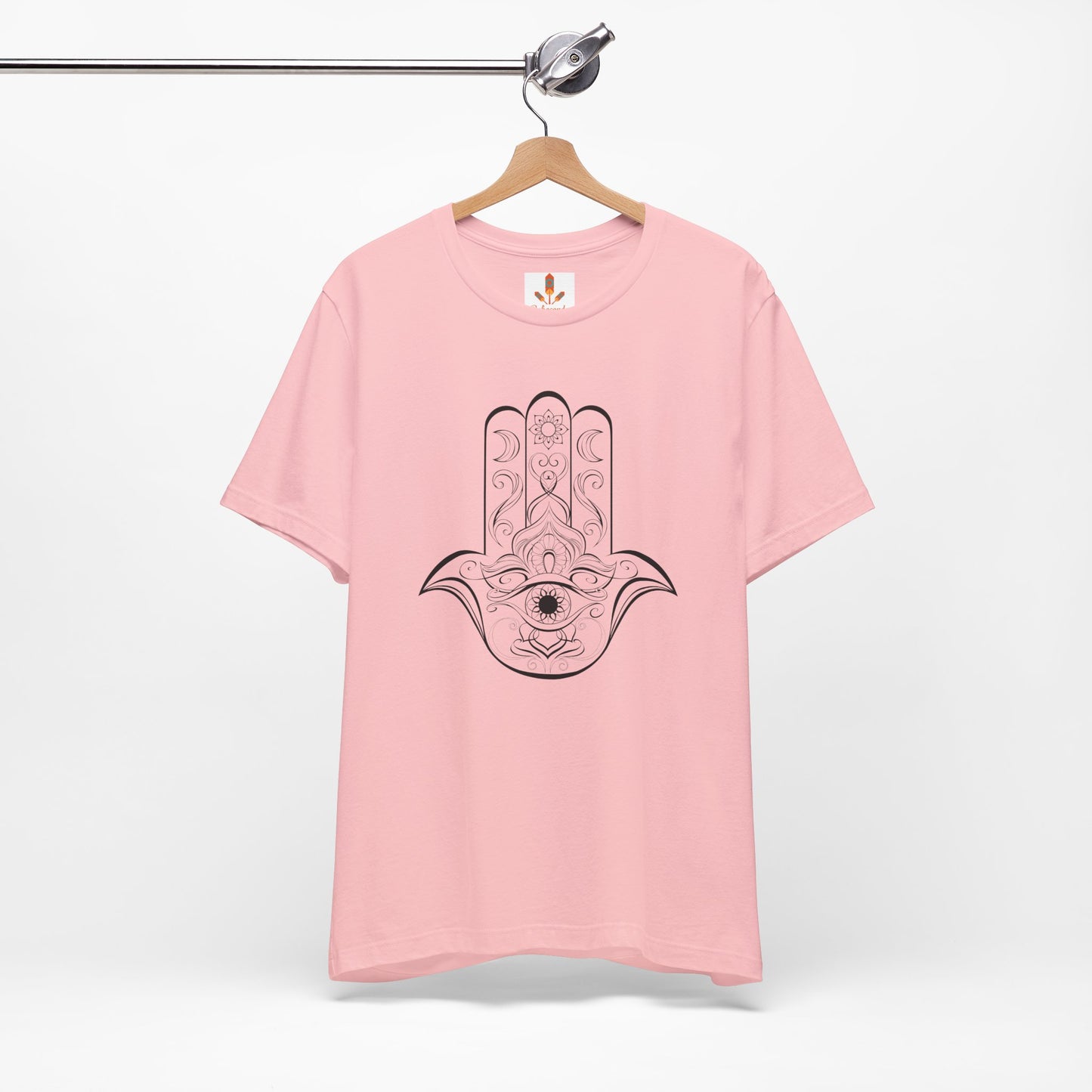 Hamsa Hand with Lotus Flower T-shirt