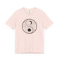 Yin Yang Sun and Moon Design T-shirt