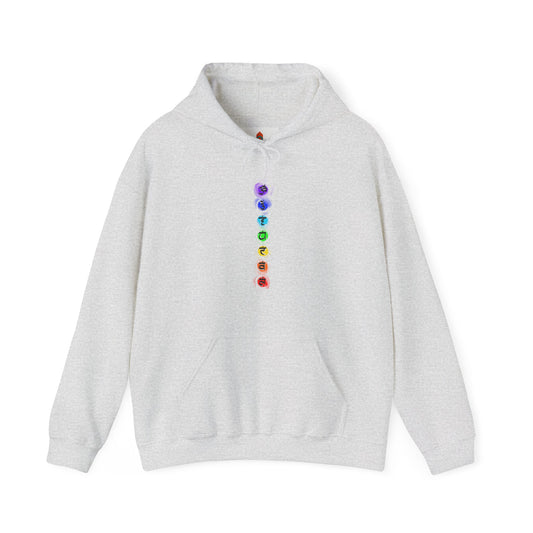 Seven Chakra Symbols Hoodie