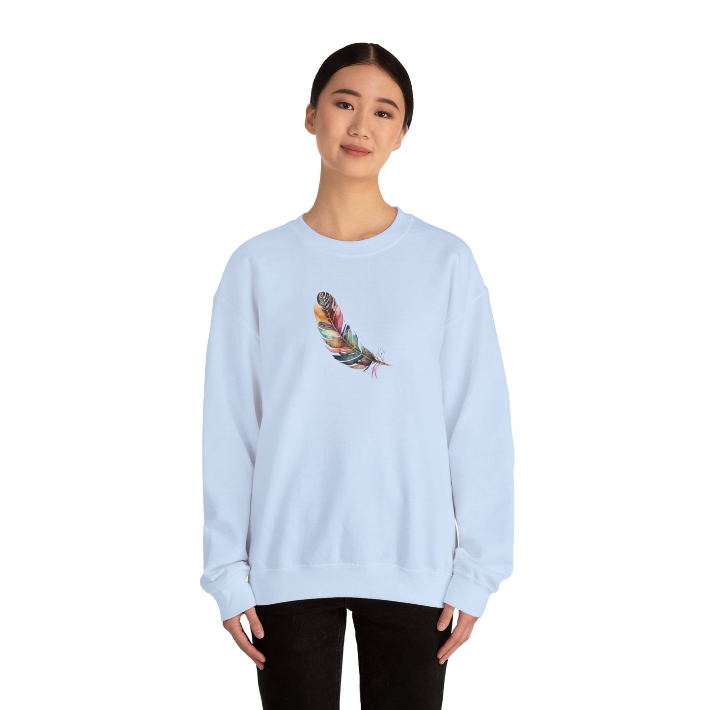 Feather Drawing Sweatshirt