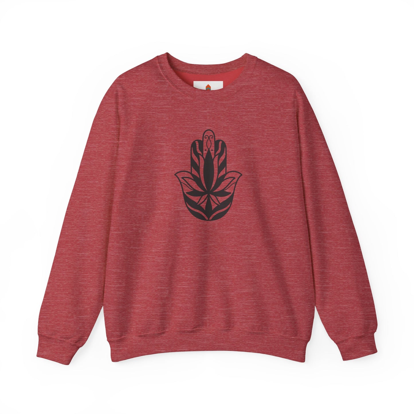 Hamsa Lotus Hand Sweatshirt