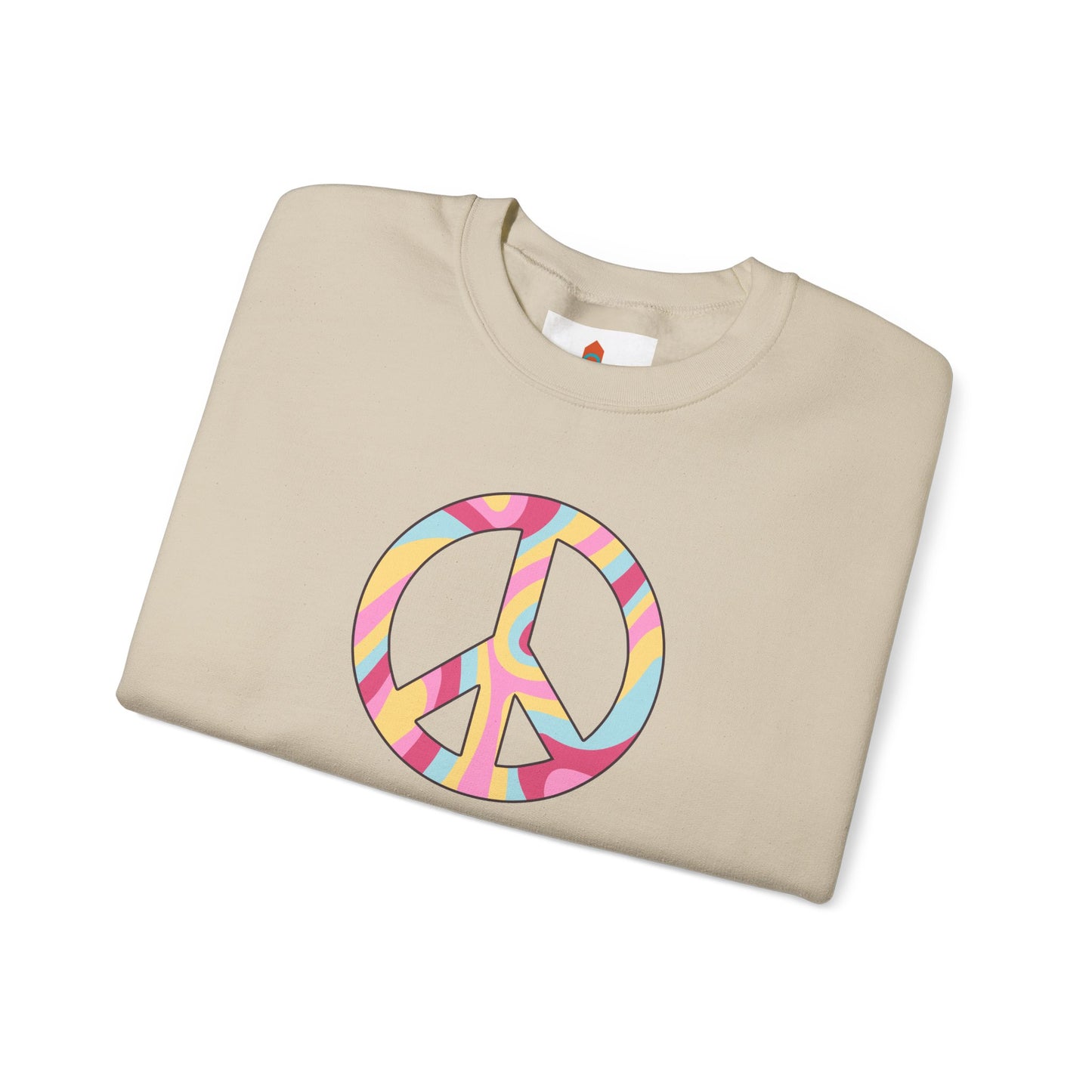 Hippie Peace Sign Sweatshirt