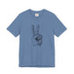 Peace Hand Sign Drawing T-shirt