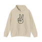 Simple Peace Hand Sign Hoodie
