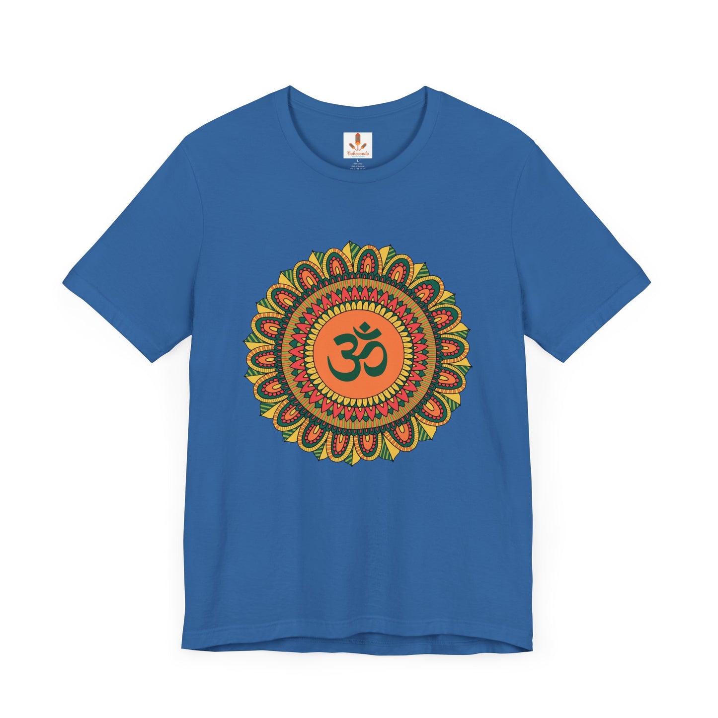 Om Multicolor Mandala T-shirt