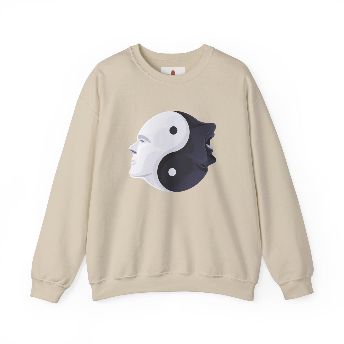 Yin Yang Two Faces Sweatshirt