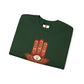 Colorful Hamsa Lotus Sweatshirt