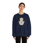 Silver Hamsa Hand Sweatshirt