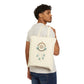 Blue and Brown Dream Catcher Cotton Tote Bag