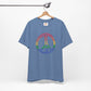 Drawing of Rainbow Peace Sign T-shirt