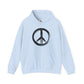 Brush Strokes Peace Sign Hoodie