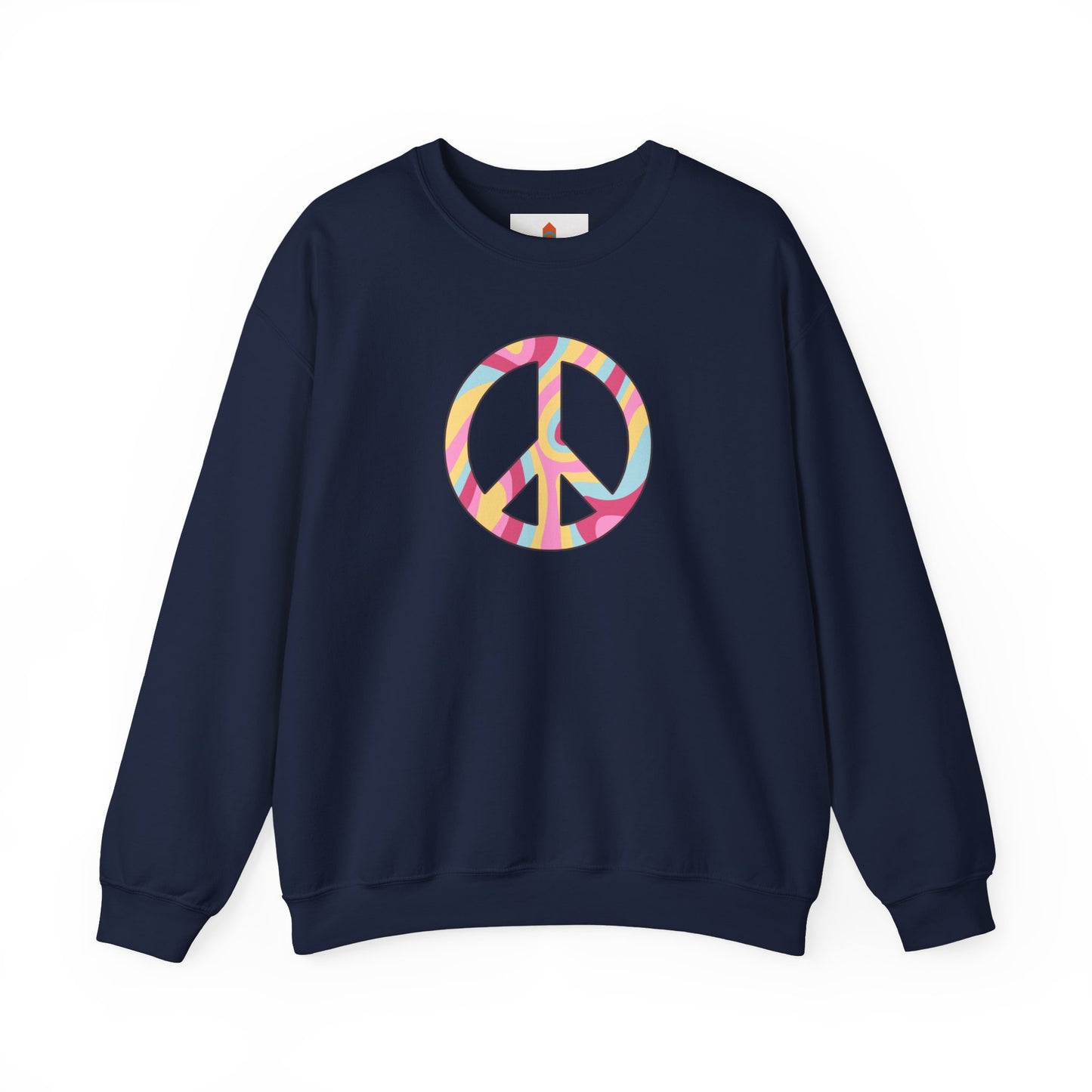 Hippie Peace Sign Sweatshirt