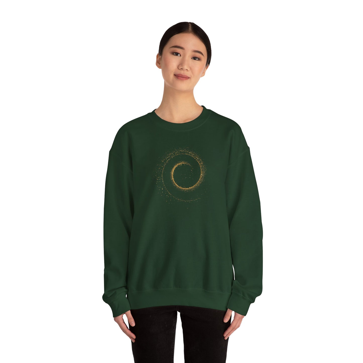 Spiral of Life in Sand Sweatshirt