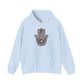 Beautiful Hamsa Hand with Star Hoodie