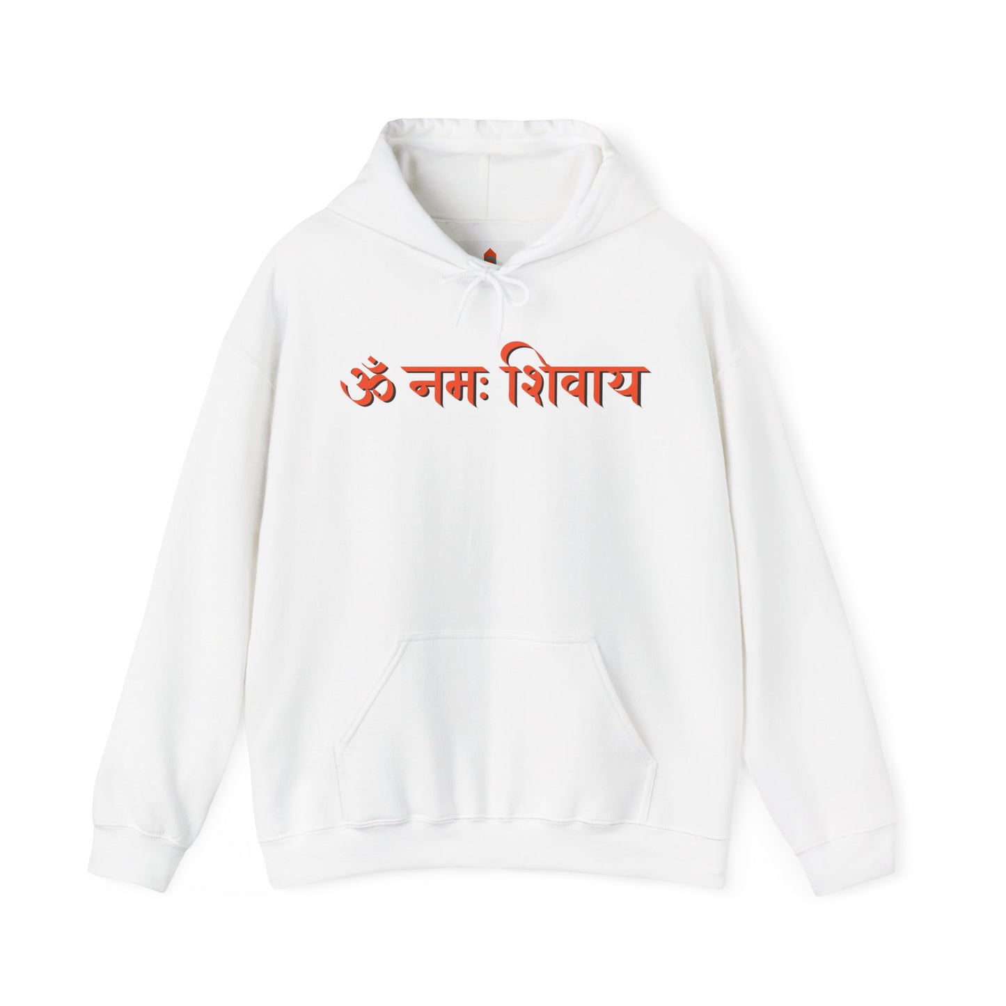 Red Om Mani Padme Hum Hoodie