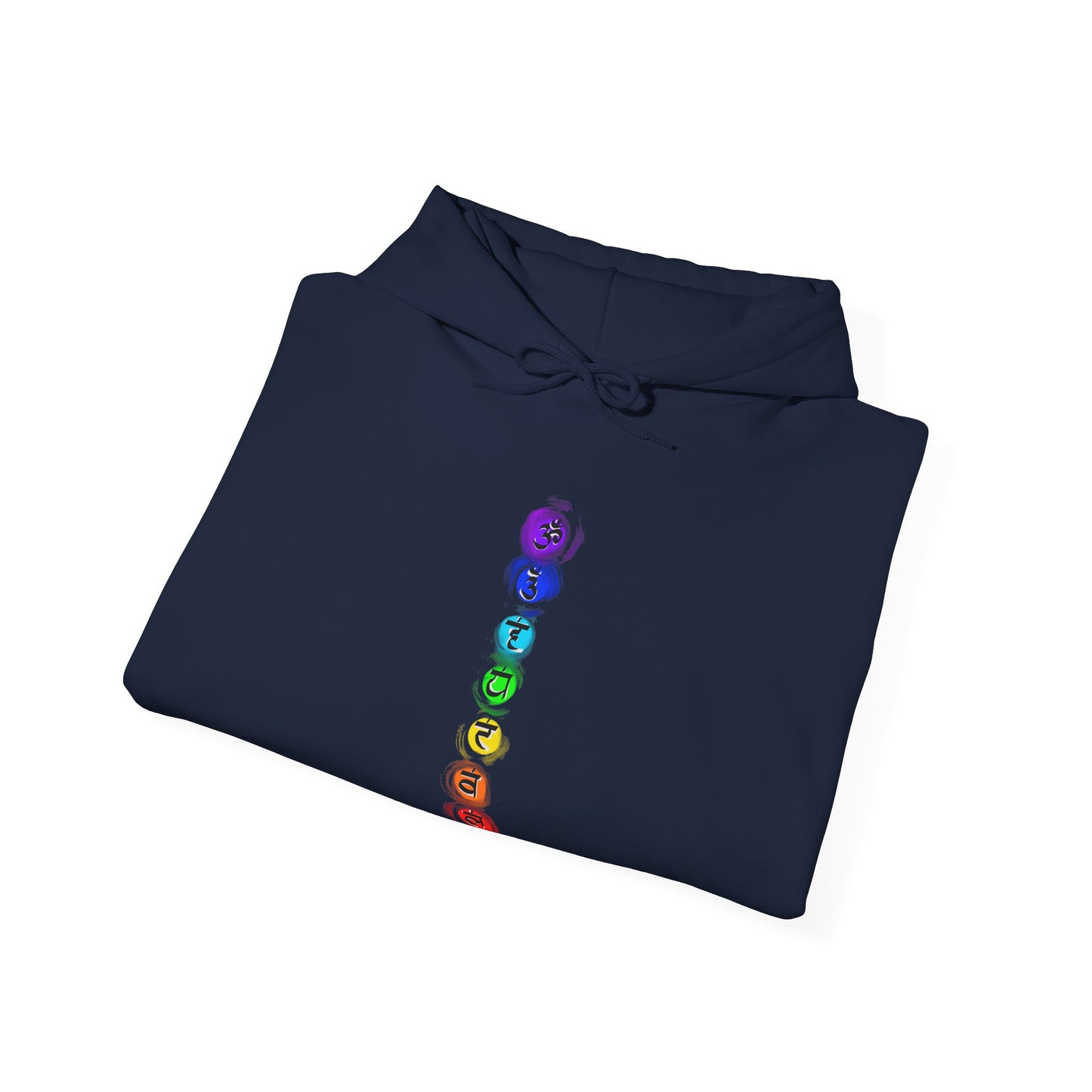 Seven Chakra Symbols Hoodie