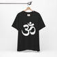 White Simple Om Art T-shirt