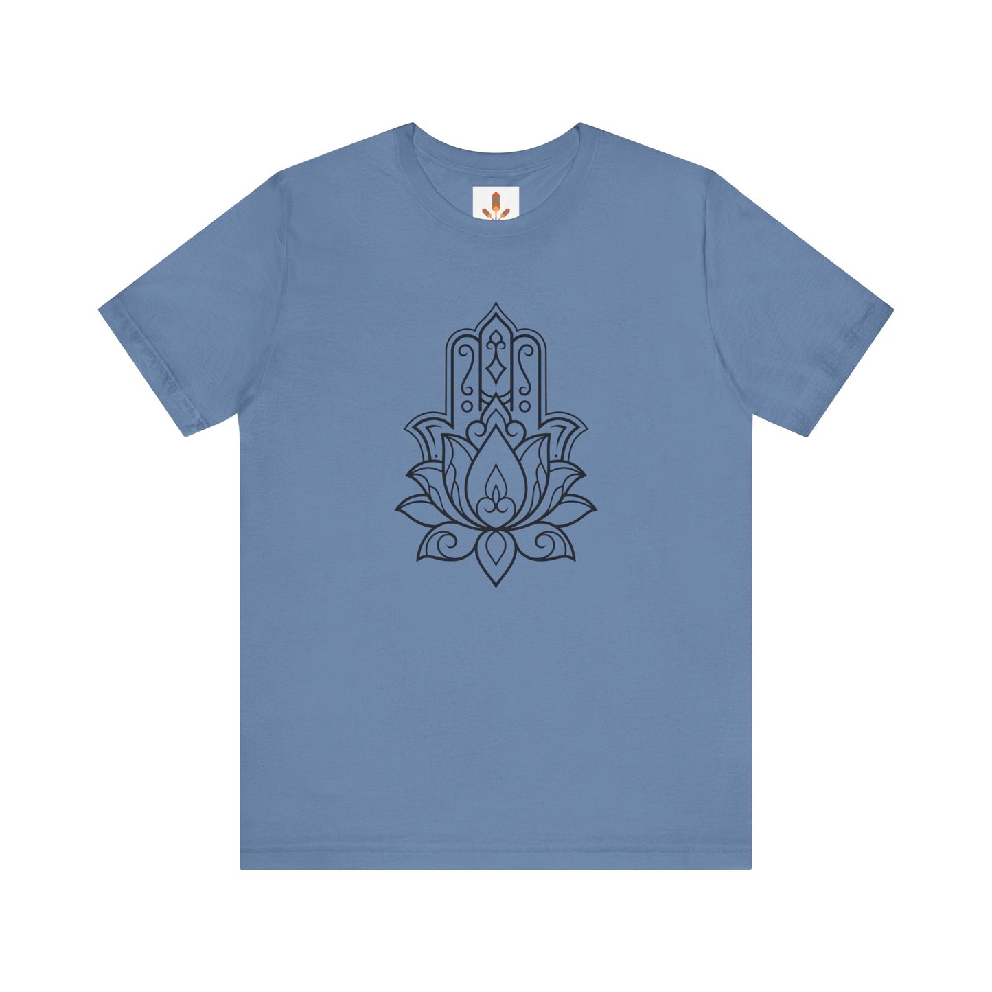 Hamsa Lotus Design T-shirt