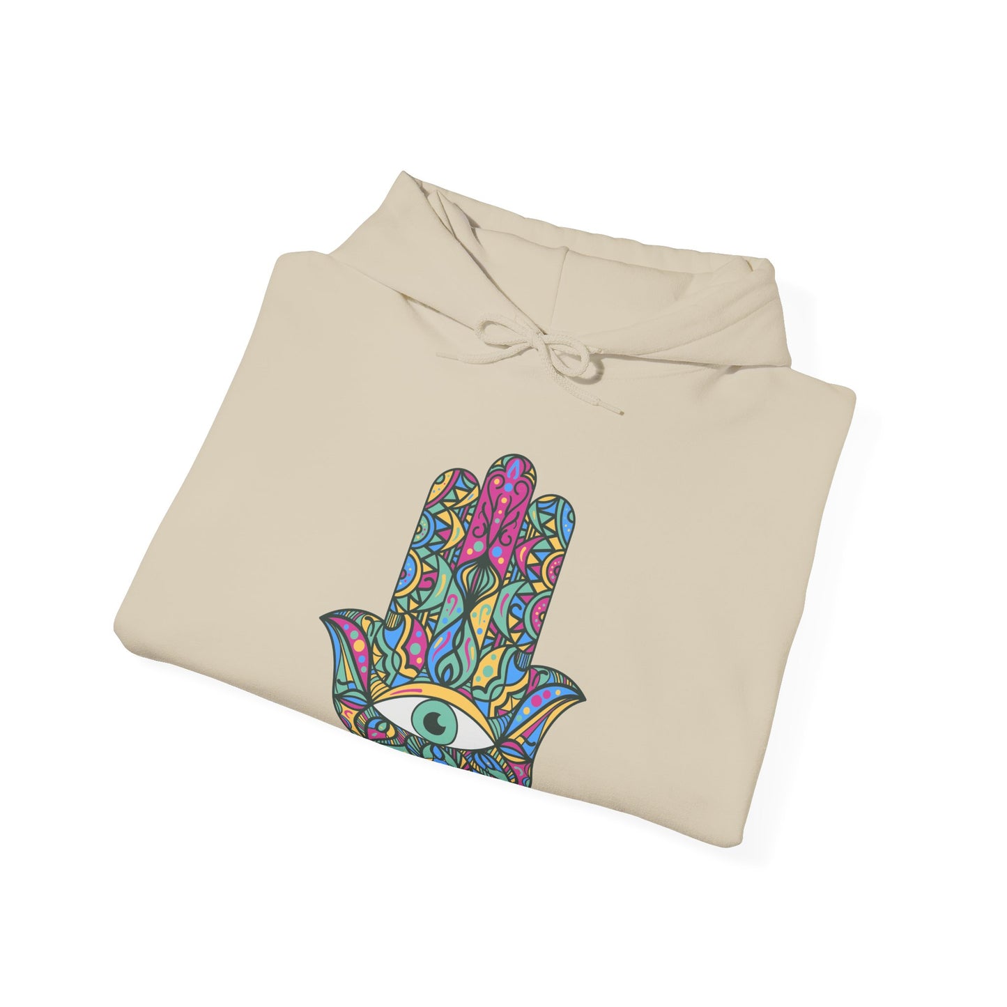 Colorful Hamsa Hand Hoodie