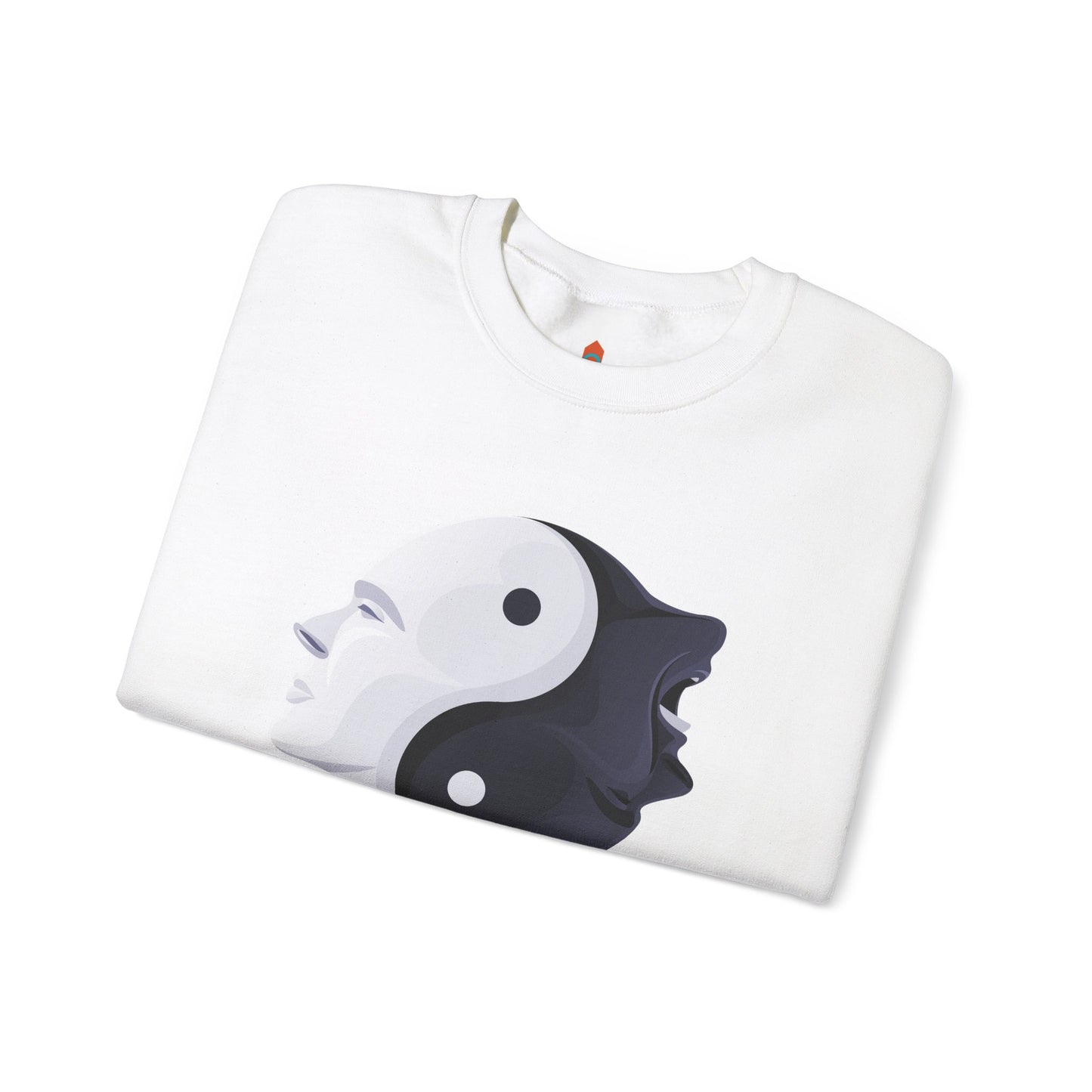 Yin Yang Two Faces Sweatshirt