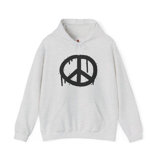 Peace Sign Graffiti Hoodie