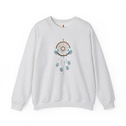 Blue and Brown Dream Catcher Sweatshirt