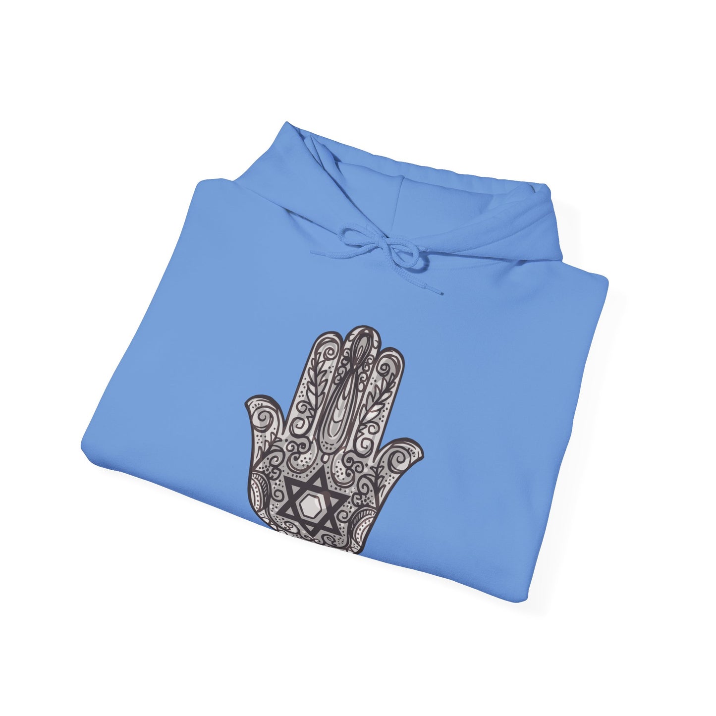 Beautiful Hamsa Hand with Star Hoodie