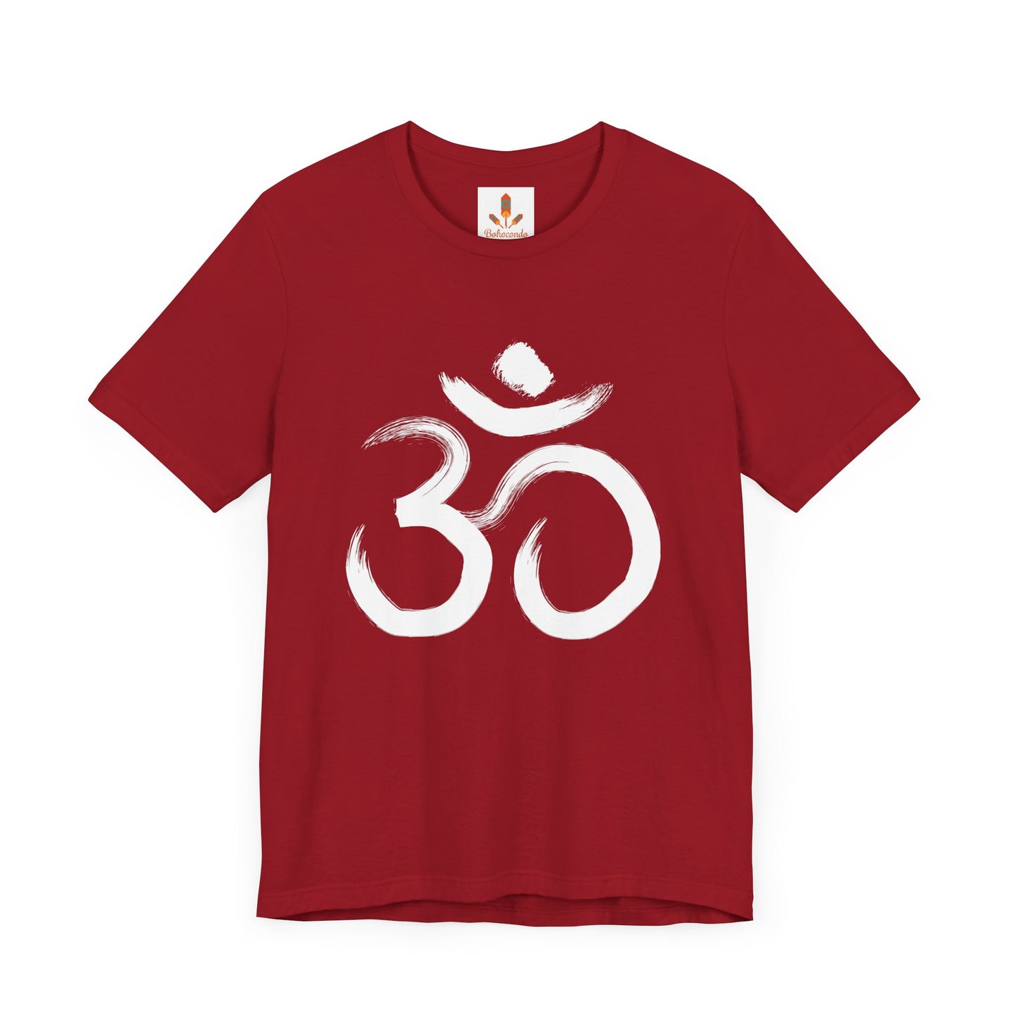 White Om Drawing T-shirt