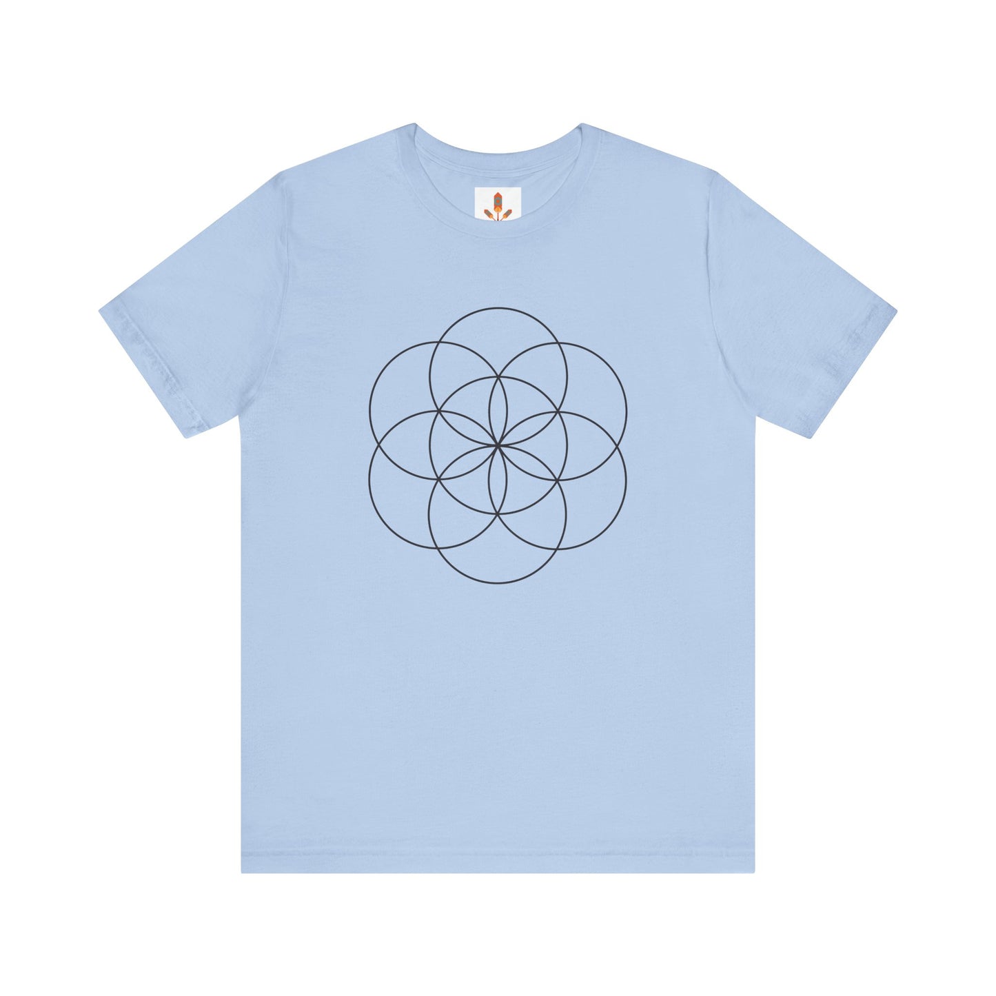 Minimalistic Flower of Life T-shirt