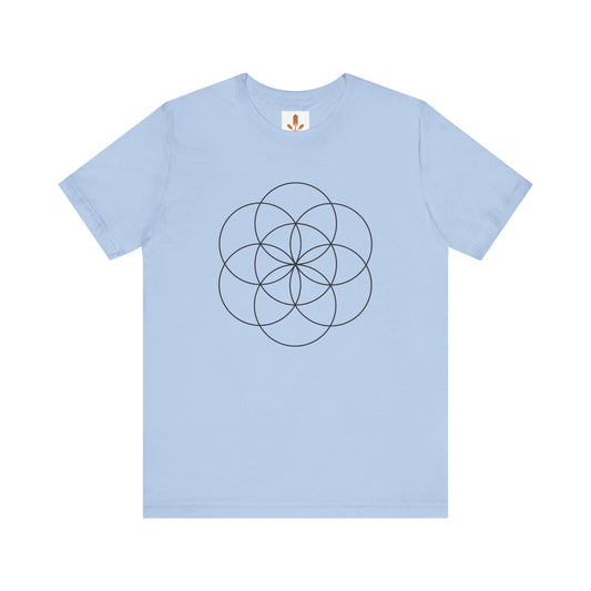 Minimalistic Flower of Life T-shirt