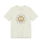 Yellow Peace Sign in a Flower T-shirt