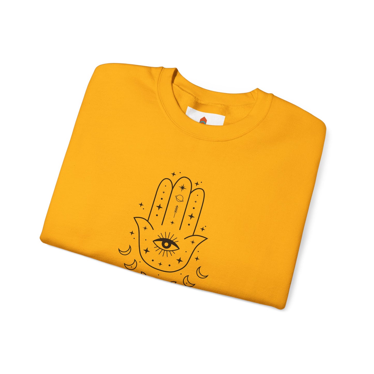 Hamsa Hand with Eye and Moon Sweatshirt