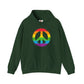 Rainbow Peace Sign Hoodie