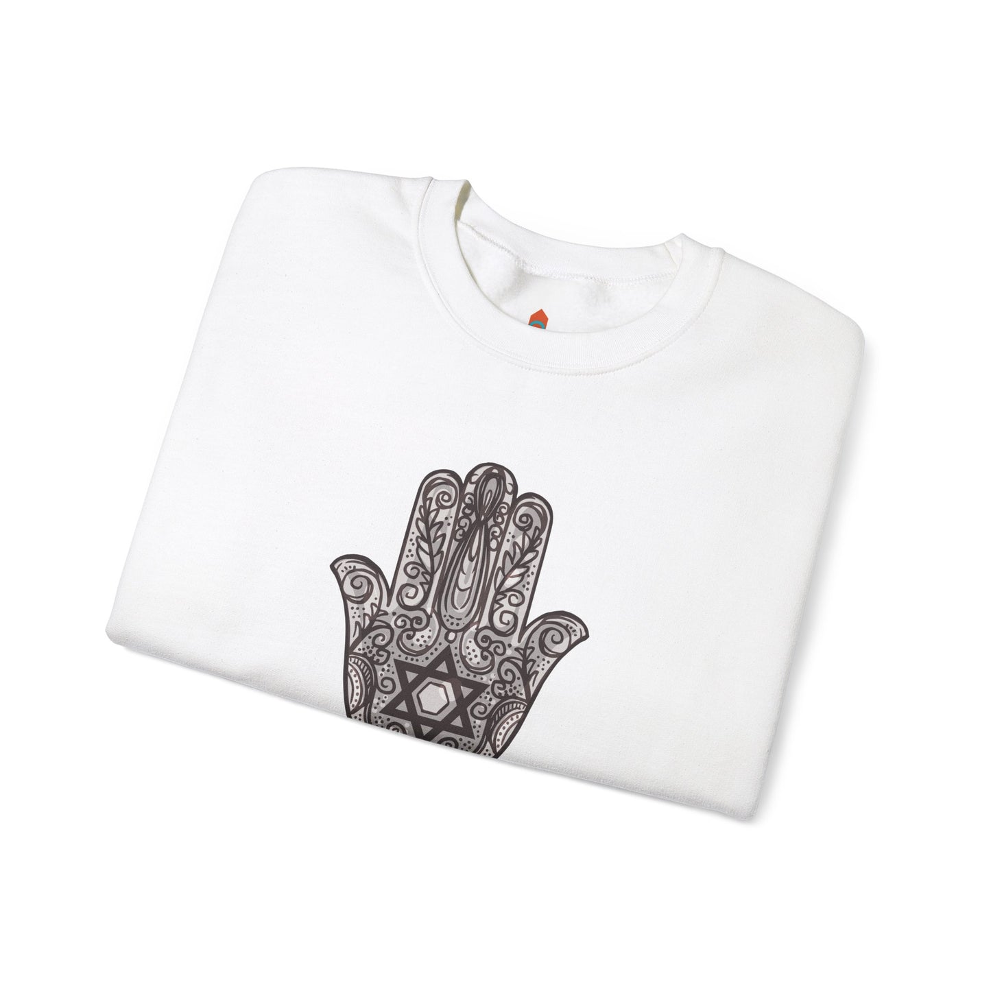 Beautiful Hamsa Hand with Star Sweatshirt