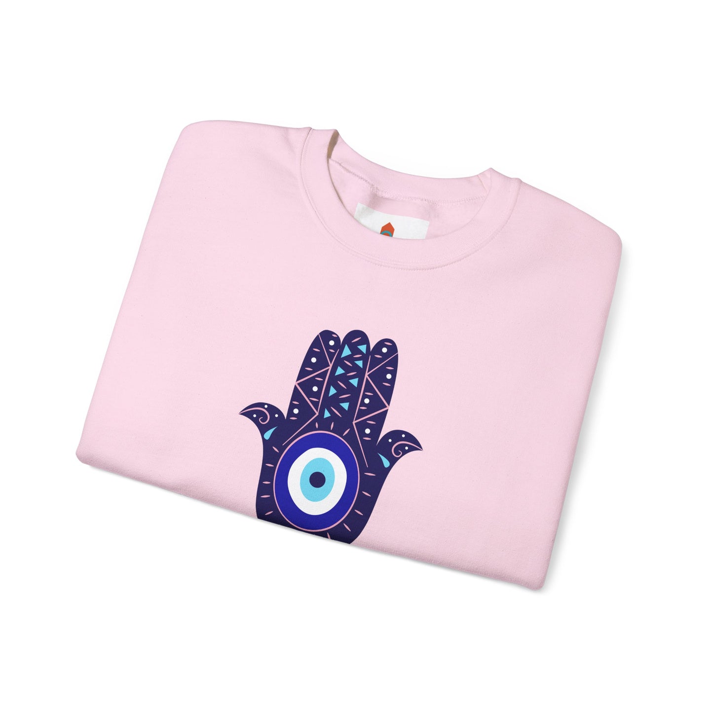 Blue Hamsa Hand Sweatshirt