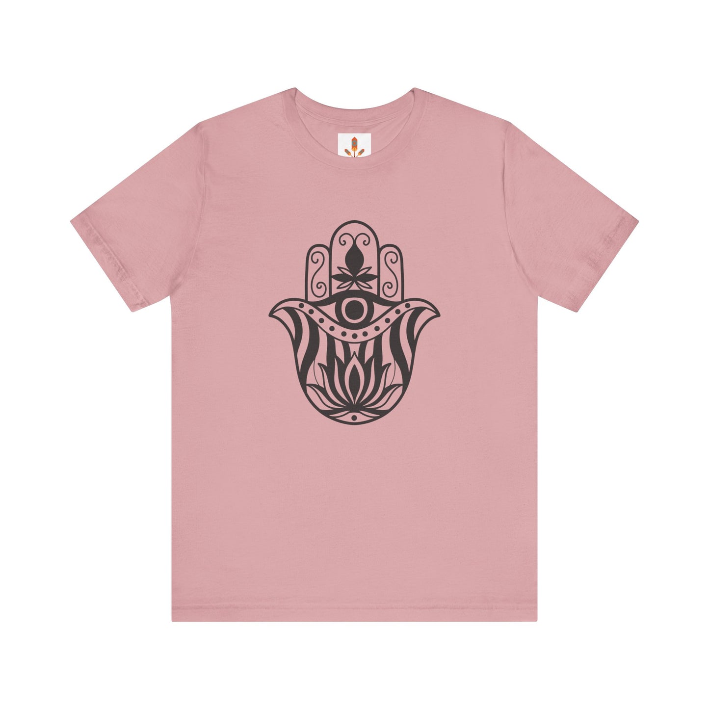 Hamsa Lotus Art T-shirt