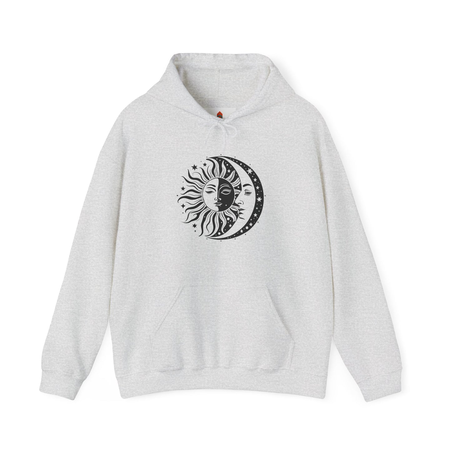 Moon and Sun Art Hoodie