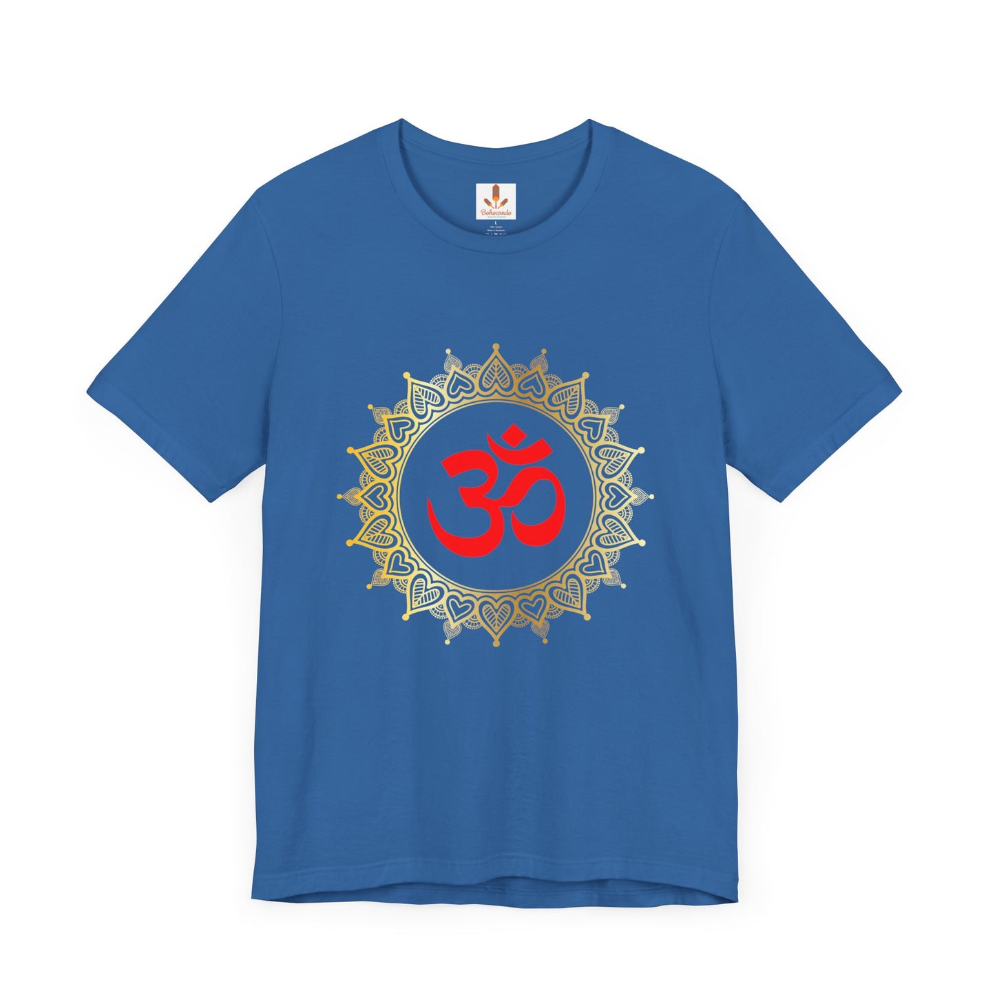 Golden Mandala Om T-shirt