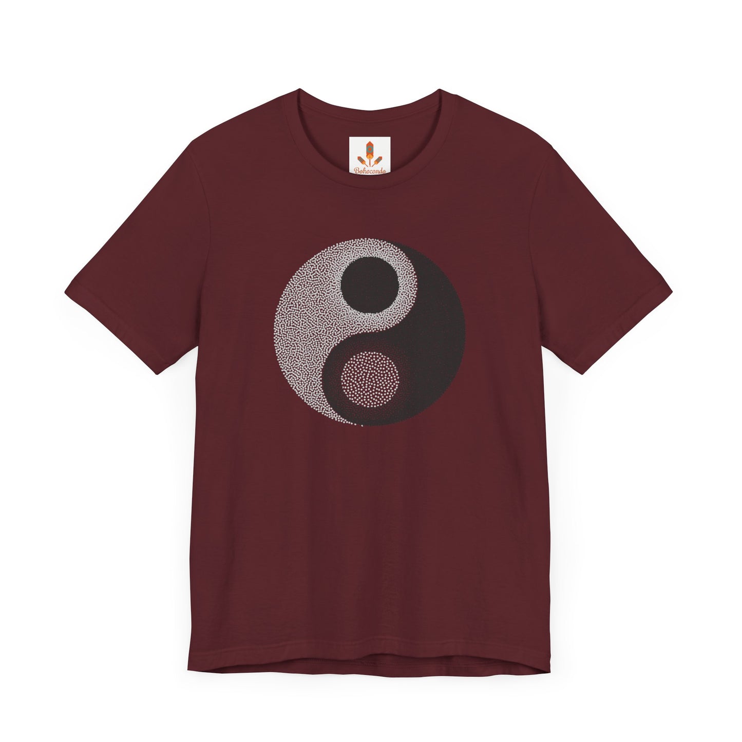 Yin Yang Dot Art T-shirt