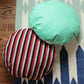 Round Wave Striped Bohemian Pillow Cover 16"