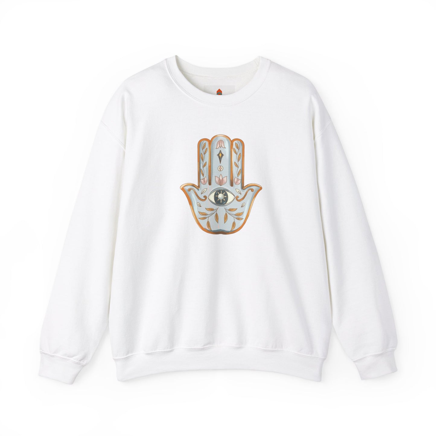 Silver Hamsa Hand Sweatshirt