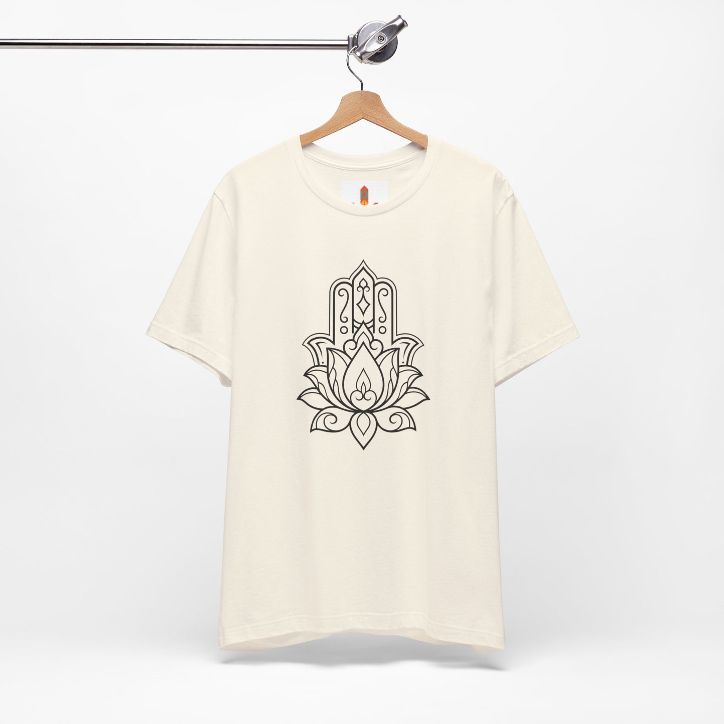 Hamsa Lotus Design T-shirt