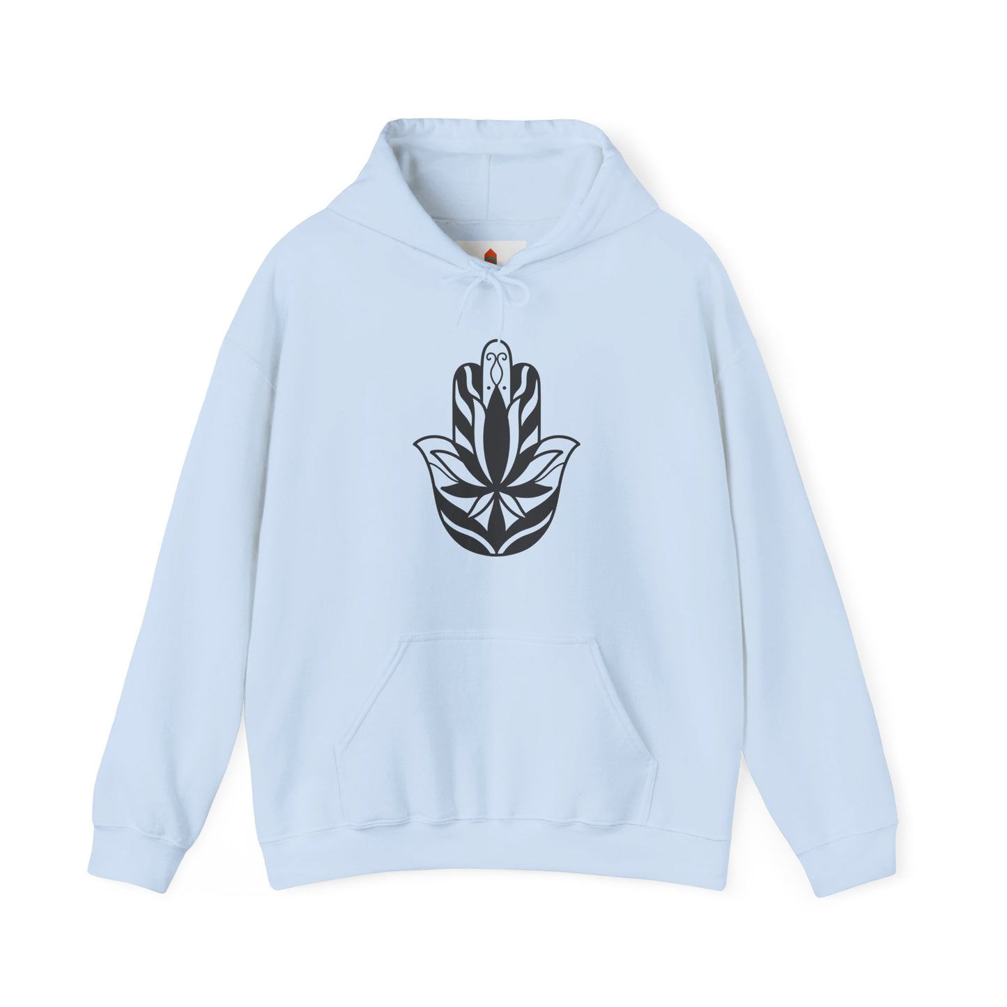 Hamsa Lotus Hand Hoodie