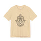 Hamsa Hand with Lotus Design T-shirt