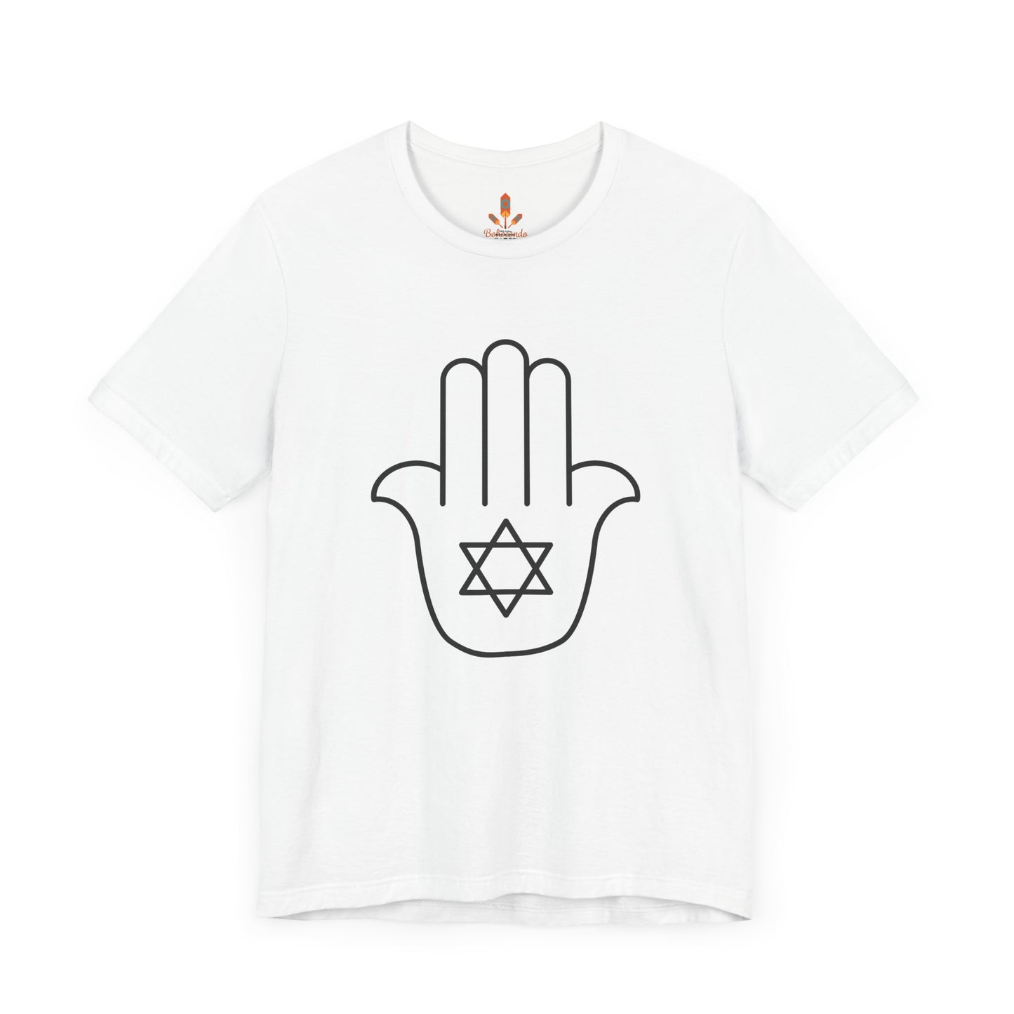 Simple Star of David in Hamsa Hand T-shirt